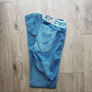 Blue Gymshark Flex Leggings